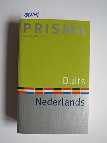 9789027471925: Wrterbuch Nederlands - Duits / Niederlndisch - Deutsch (Prisma Woordenboek)