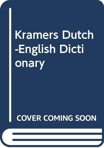 Kramers Dutch-English Dictionary (9789027480705) by H. Coenders