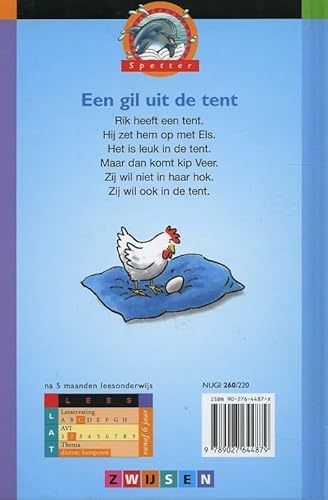 Stock image for Een gil uit de tent (Spetter 3 Serie 2) for sale by Better World Books Ltd