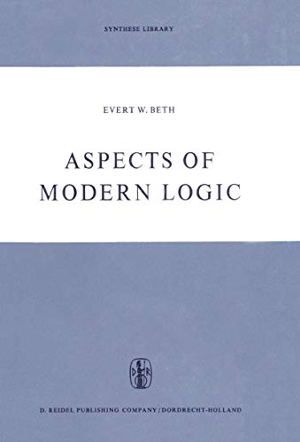 Beispielbild fr Aspects of Modern Logic zum Verkauf von Better World Books