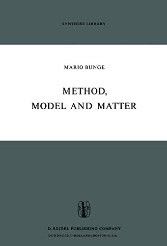 Beispielbild fr Method, model, and matter. zum Verkauf von Kloof Booksellers & Scientia Verlag