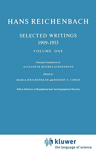 Selected Writings 1909¿1953 : Volume One - M. Reichenbach