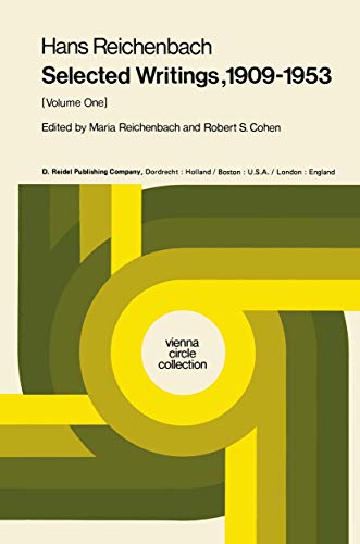9789027702920: Selected Writings 1909–1953: Volume One (Vienna Circle Collection, 4a)