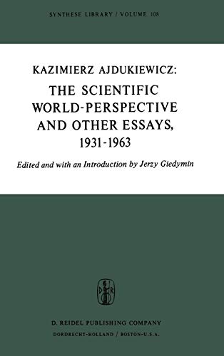 Beispielbild fr The Scientific World-Perspective and Other Essays, 1931 1963 (Volume 108) zum Verkauf von Anybook.com