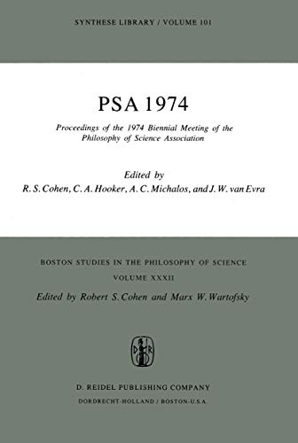 Immagine dell'editore per Proceedings of the 1974 Biennial Meeting of the Philosophy of Science Association (Boston Studies in the Philosophy of Science) venduto da Revaluation Books