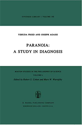 Beispielbild fr Paranoia: a study in diagnosis. zum Verkauf von Kloof Booksellers & Scientia Verlag