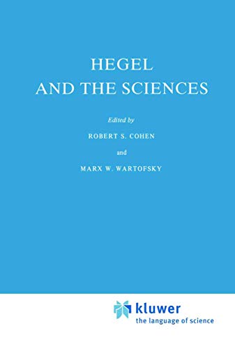Hegel and the Sciences - Marx W. Wartofsky