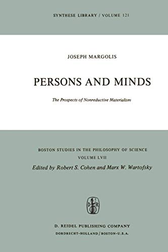 9789027708632: Persons and Minds: The Prospects of Nonreductive Materialism: 57