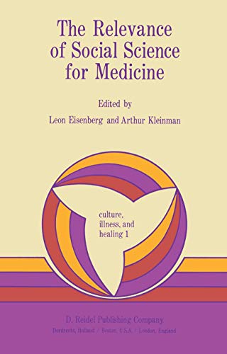 Stock image for The Relevance of Social Science for Medicine for sale by Better World Books