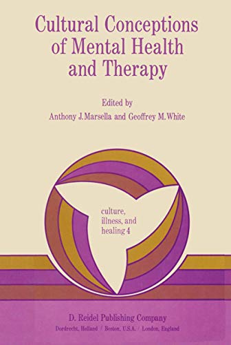 Imagen de archivo de Cultural Conceptions of Mental Health and Therapy a la venta por ThriftBooks-Dallas