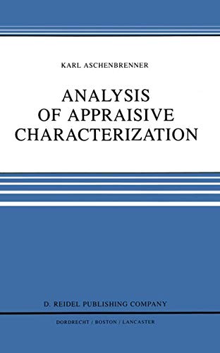 Analysis of Appraisive Characterization - ASCHENBRENNER Karl