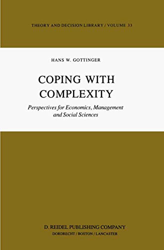 Beispielbild fr Coping with Complexity zum Verkauf von Better World Books