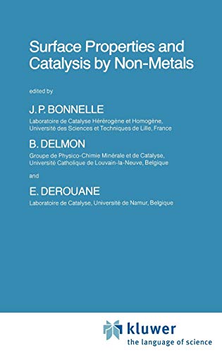 9789027716071: Surface Properties and Catalysis by Non Metals: 105