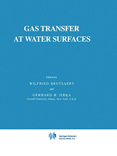 Imagen de archivo de Gas Transfer and Water Surfaces a la venta por Webbooks, Wigtown