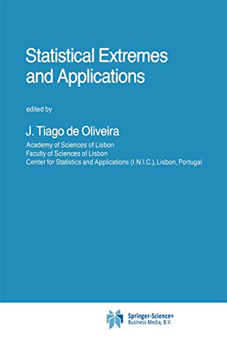 Statistical Extremes and Applications - J. Tiago De Oliveira