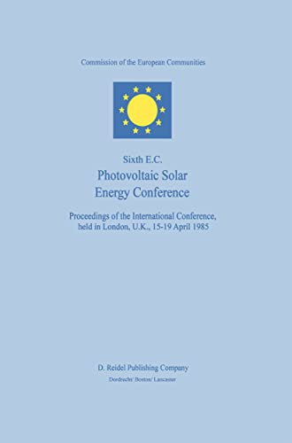 9789027721044: 6th E.C. Photovoltaic Solar Energy Conference: Proceedings of the International Conference