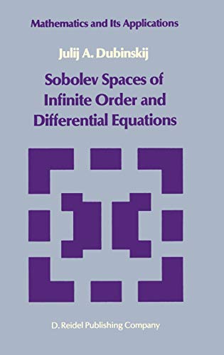 9789027721471: Sobolev Spaces of Infinite Order and Differential Equations: 3