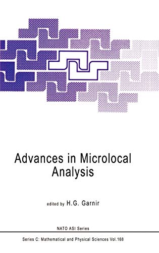 Advances in Microlocal Analysis - H. G. Garnir