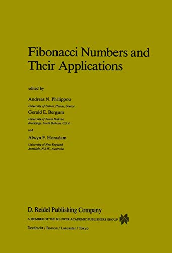 9789027722348: Fibonacci Numbers and Their Applications