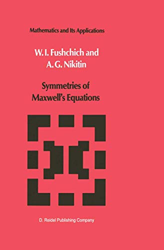 Imagen de archivo de Symmetries of Maxwell's Equations a la venta por Ammareal