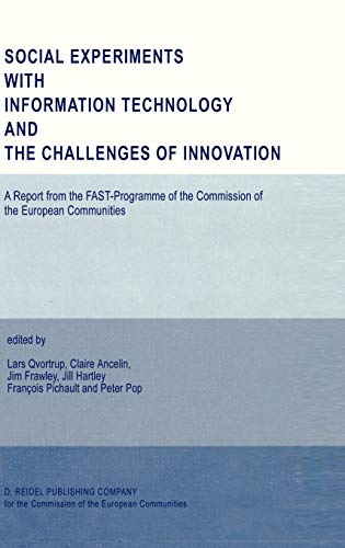 Imagen de archivo de Social Experiments with Information Technology and the Challenges of Innovation a la venta por Mispah books
