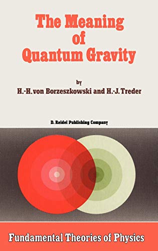9789027725189: The Meaning of Quantum Gravity: 20 (Fundamental Theories of Physics)