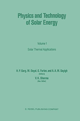 Stock image for Physics and Technology of Solar Energy for sale by Books Puddle