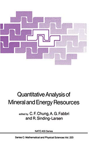 Stock image for Quantitative Analysis of Mineral and Energy Resources for sale by Zubal-Books, Since 1961