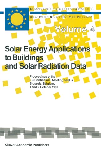 Stock image for Solar Energy Applications to Buildings and Solar Radiation Data for sale by Better World Books