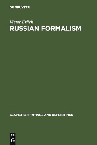 9789027904508: Russian Formalism: History - Doctrine (Slavistic Printings and Reprintings, 4)