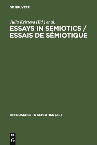 Stock image for ESSAYS IN SEMIOTICS / ESSAIS DE SEMIOTIQUE for sale by Prtico [Portico]