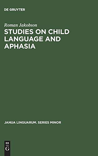 9789027916402: Studies on Child Language and Aphasia (Janua Linguarum. Series Minor, 114)