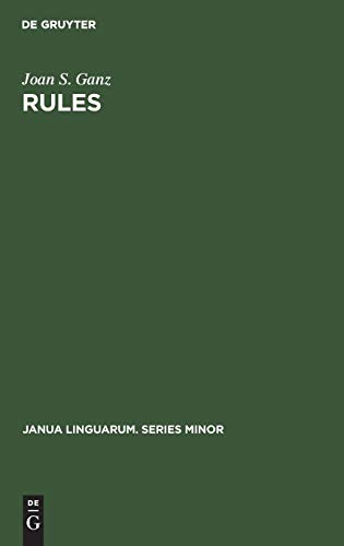 Rules. A Systematic Study