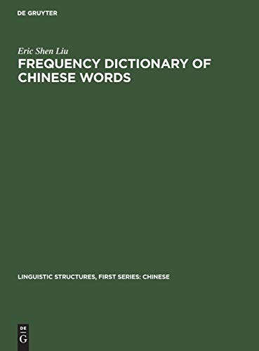 Beispielbild fr Frequency Dictionary of Chinese Words zum Verkauf von Buchpark