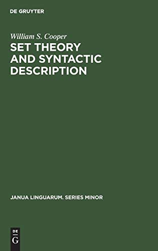 Set Theory and Syntactic Description - Cooper, William S.