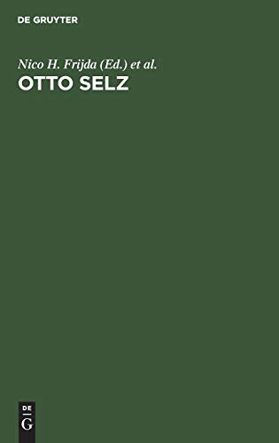 9789027934383: Otto Selz: His Contribution to Psychology