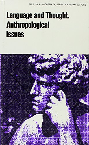 Imagen de archivo de Language and Thought : Anthropological Issues a la venta por Better World Books
