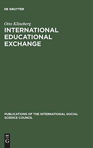 9789027975621: International Educational Exchange: An Assessment of its Nature and its Prospects: 18 (Publications of the International Social Science Council, 18)