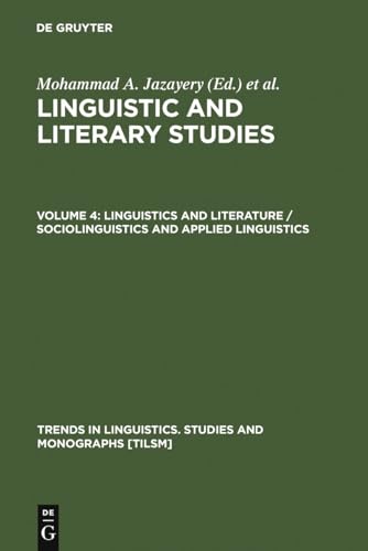Stock image for Linguistic and Literary Studies in Honor of Archibald A. Hill: General and Theoretical Linguistics: Vol 004 for sale by Revaluation Books
