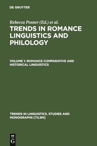 9789027978868: Romance Comparative and Historical Linguistics (Trends in Linguistics. Studies and Monographs [TiLSM], 12)