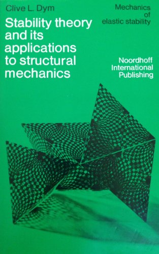 Imagen de archivo de Stability Theory and Its Applications to Structural Mechanics a la venta por Book Bear