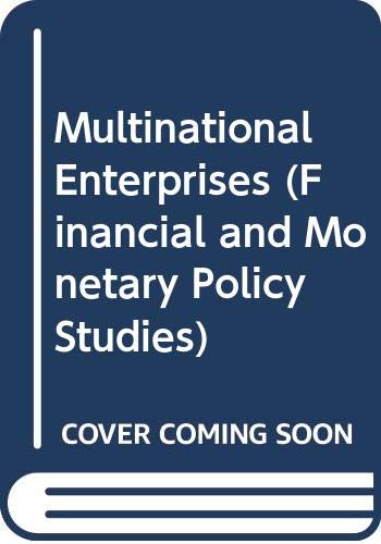 Beispielbild fr Multinational Enterprises (Financial and Monetary Policy Studies) zum Verkauf von Zubal-Books, Since 1961