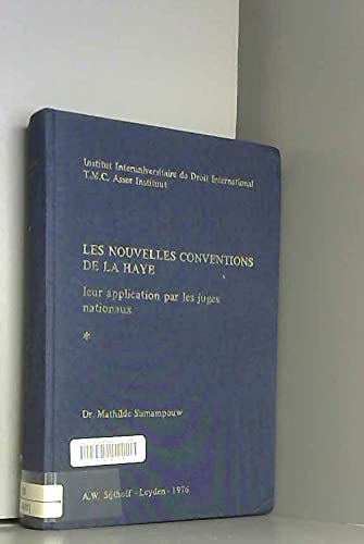 9789028602465: Les nouvelles conventions de la Haye