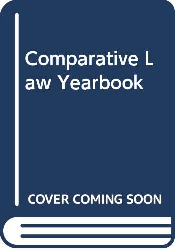 Comparative Law Yearbook (9789028603400) by Campbell, Dennis