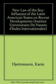 Imagen de archivo de New Law of the Sea:Influence of the Latin American States on Recent Developments (International Economics Series,) a la venta por Mispah books