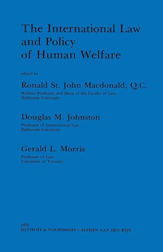 Beispielbild fr The international law and policy of human welfare. zum Verkauf von Kloof Booksellers & Scientia Verlag