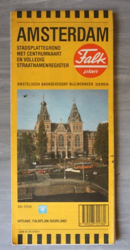 Beispielbild fr Kleine Falk Van Amsterdam: Met Centrunmkaart En Volledig Naamregister: Diemen, Amstelveen, Bijlmermeer, Badhoevedorp zum Verkauf von Better World Books: West