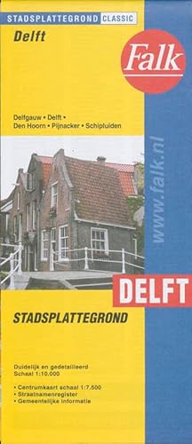 Beispielbild fr Delft Map (Falkplan) zum Verkauf von WorldofBooks