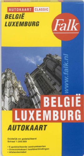 9789028709614: Belgie / Luxemburg Easy Driver