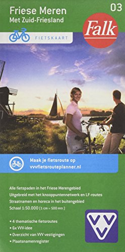 Beispielbild fr Friese Meren 3 cycle map: met Zuidoost-Friesland (Falkplan fietskaart (3)) zum Verkauf von WorldofBooks
